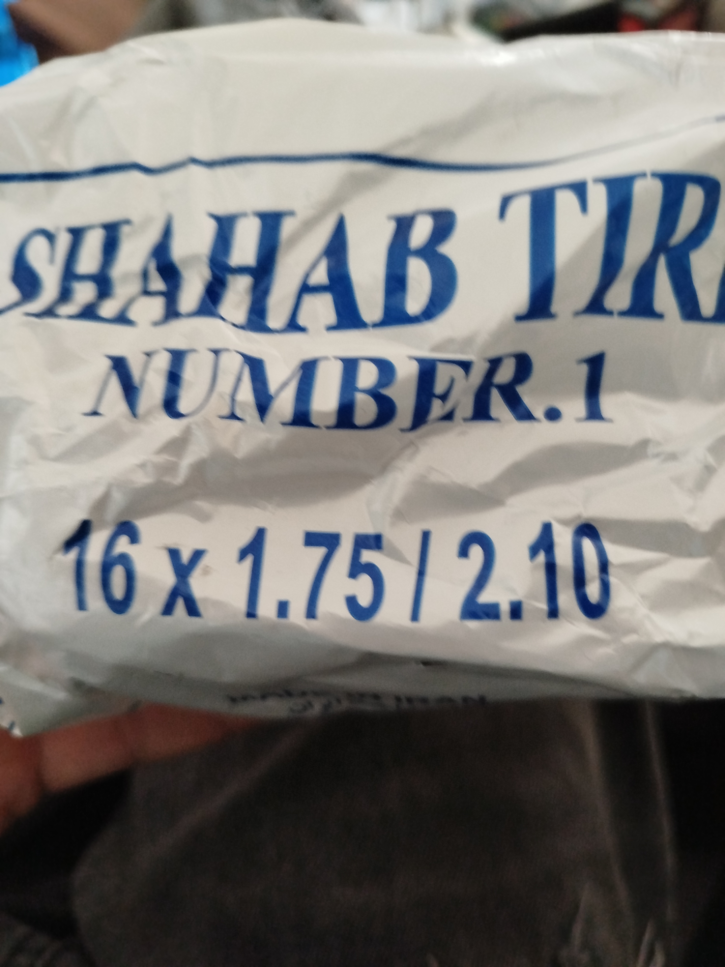 تیوپ دوچرخه سایز 16